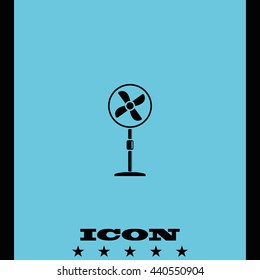 Fan icon. Air conditioner.