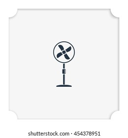 Fan icon. Air conditioner.