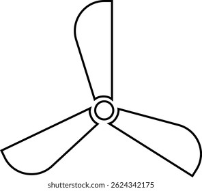 Icono de ventilador. Línea bicolor y Vector plano aislado sobre fondo transparente. Aparato de calefacción y refrigeración. Llama, conducto de ventilación, radiador, Filtrar de aire, viento, gotita.