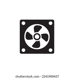 fan icon , blow icon vector
