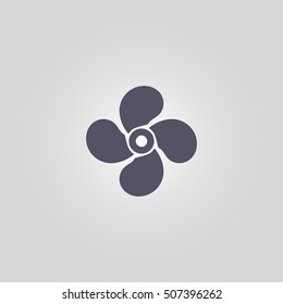 fan icon. icon design