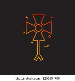 Fan icon design vector