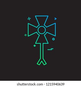 Fan icon design vector