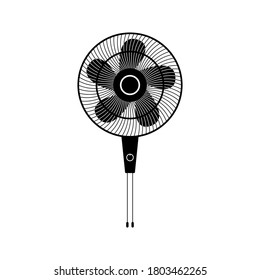 Fan icon. editable simple icon. vector illustration.