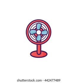 Fan Icon Illustration