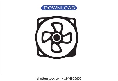 fan icon or logo high resolution