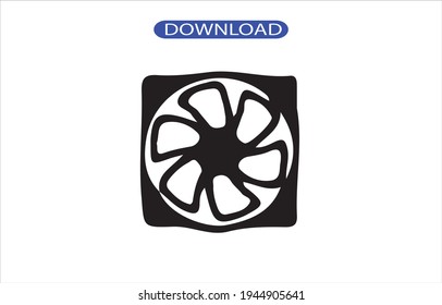 fan icon or logo high resolution