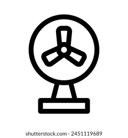 fan icon or logo isolated sign symbol vector illustration - high quality black style vector icons

