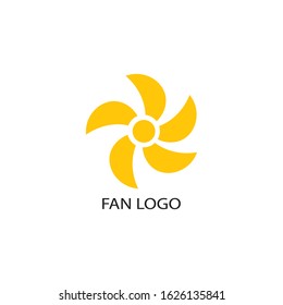 fan icon logo vector design