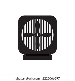 diseño vectorial del icono de ventilador