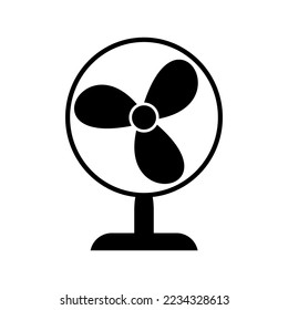 Fan icon on white background.