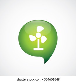 fan icon, on white background