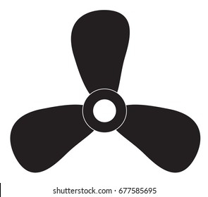 fan icon on white background. fan sign.