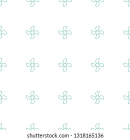 fan icon pattern seamless white background. Editable line fan icon. fan icon pattern for web and mobile.