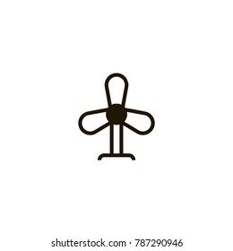 fan icon. sign design