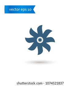 fan. fan icon. sign design. Vector EPS 10.