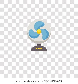 fan icon sign and symbol. fan color icon for website design and mobile app development. Simple Element from electronics collection for mobile concept and web apps icon.