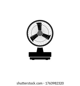 Fan icon in trendy flat design