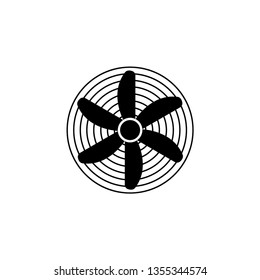 fan icon vector