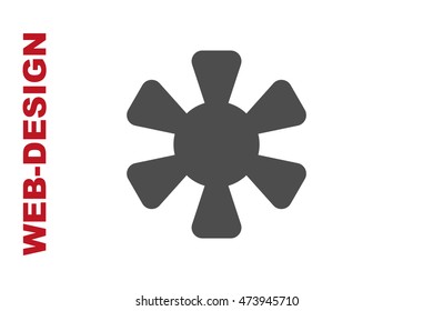 Fan Icon Vector