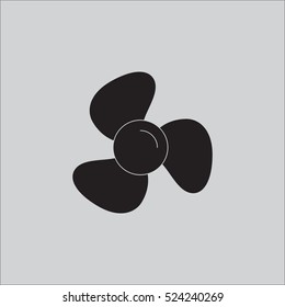 fan icon vector