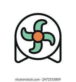 Fan icon vector design templates simple and modern