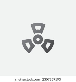 Fan Icon Vector Editable Color