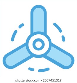 fan icon vector file eps