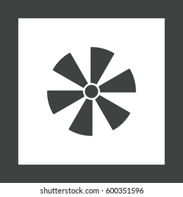 Fan Icon Vector flat design style