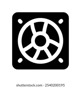 Lüftersymbol. Vektorsymbol für Ihre Website, Ihr Handy, Ihre Präsentation und Ihr Logo-Design.
