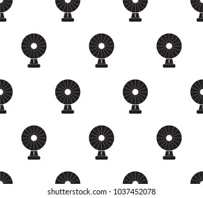 Fan icon Vector Illustration. Flat Sign. Seamless on White Background.