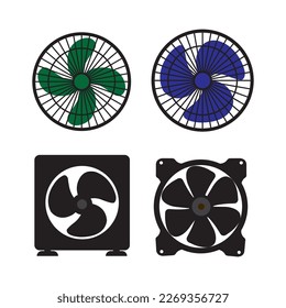 fan icon vector illustration symbol design