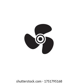 Fan icon vector illustration template
