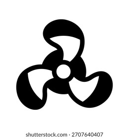 Ilustración de diseño de símbolo de Vector de icono de ventilador