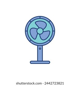 Fan Icon Vector Template Illustration Design