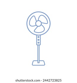 Fan Icon Vector Template Illustration Design