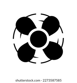 icono de ventilador vector ilustración de estilo de moda sobre fondo blanco..eps