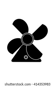 fan icon. ventilator icon. blower icon