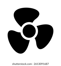 fan icon. ventilator icon. propeller vector icon. cooler icon.