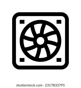 fan icon for your website, mobile, presentation, and logo design.