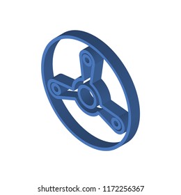 Fan isometric left top view 3D icon