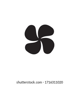 Fan Logo Template vector symbol nature