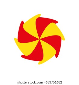 Fan logo vector energy