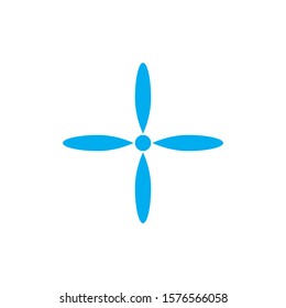 Fan Logo Vector illustration Design