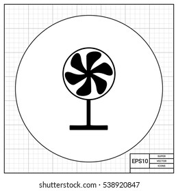 Fan on Stand Icon
