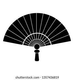 Fan on a white background