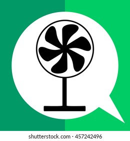 Fan simple icon