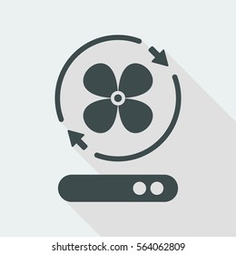 Fan symbol - Vector web icon