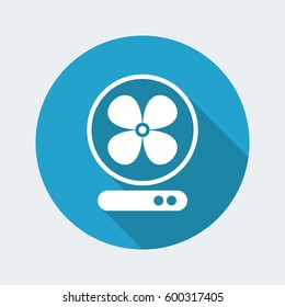 Fan symbol - Vector web icon
