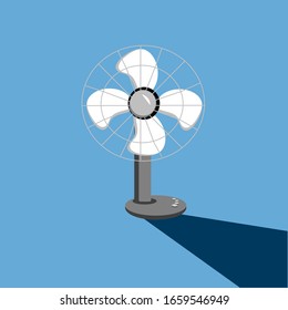 fondo eléctrico vectorial del ventilador